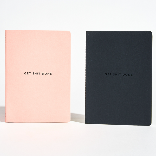 Get Shit Done A5 Notebook from MiGOALS