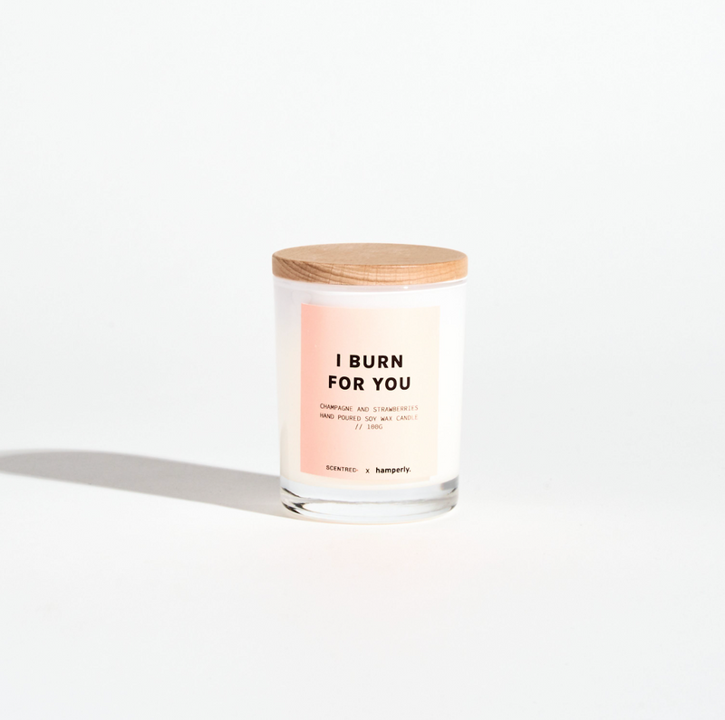 "I Burn for you" Scented Candle 100g