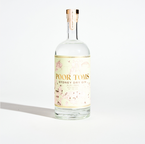 Sydney Dry Gin from Poor Toms 700 ml