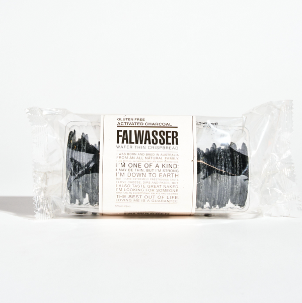 Activated Charcoal Crispbread from Falwasser 120g