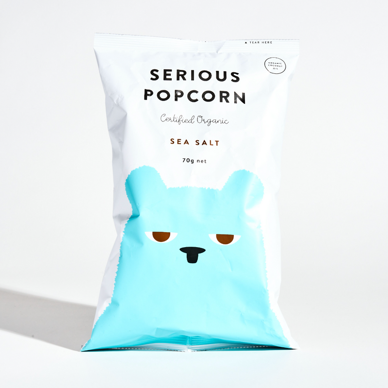 Sea Salt Popcorn from Serious Popcorn 80g