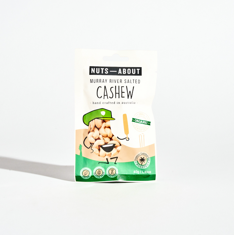 Smokey Joe Cashews from Nuts About 40g