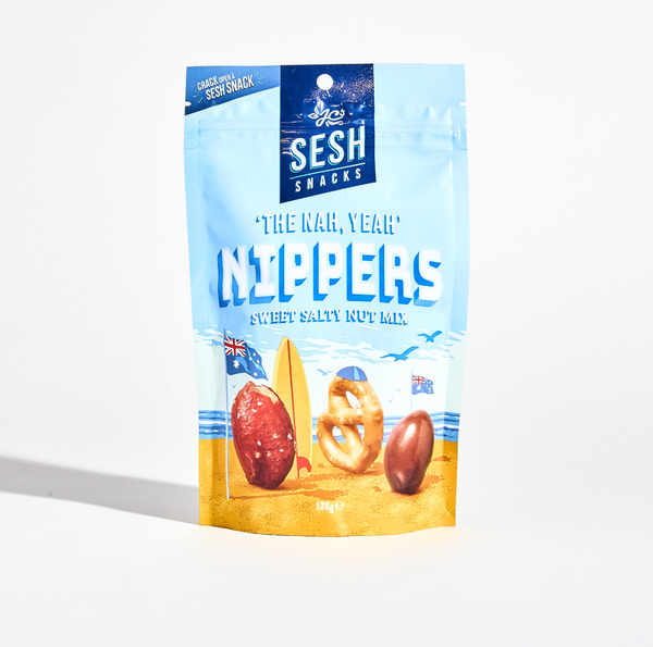 The 'Nah Yeh' Nippers Sweet & Salty Mix from Sesh Snacks 130g