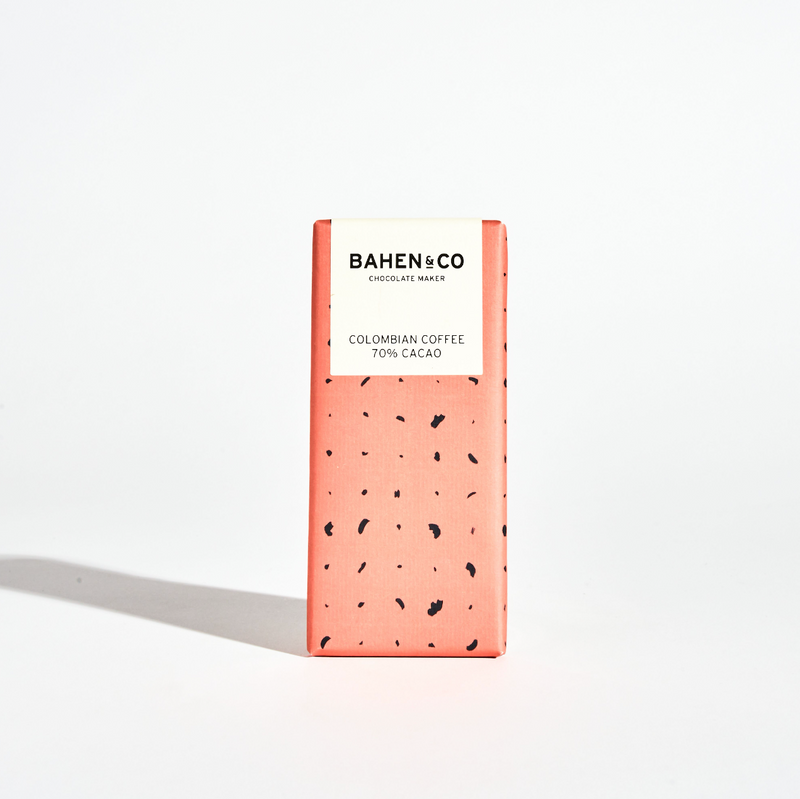 Colombian Coffee Chocolate from Bahen & Co 75g