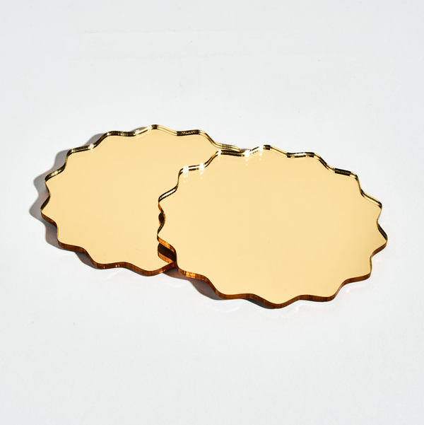 4 x Bougie Gold Coasters