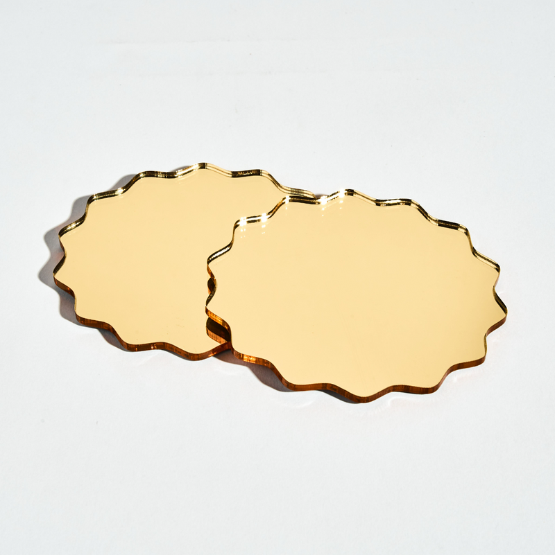 4 x Bougie Gold Coasters